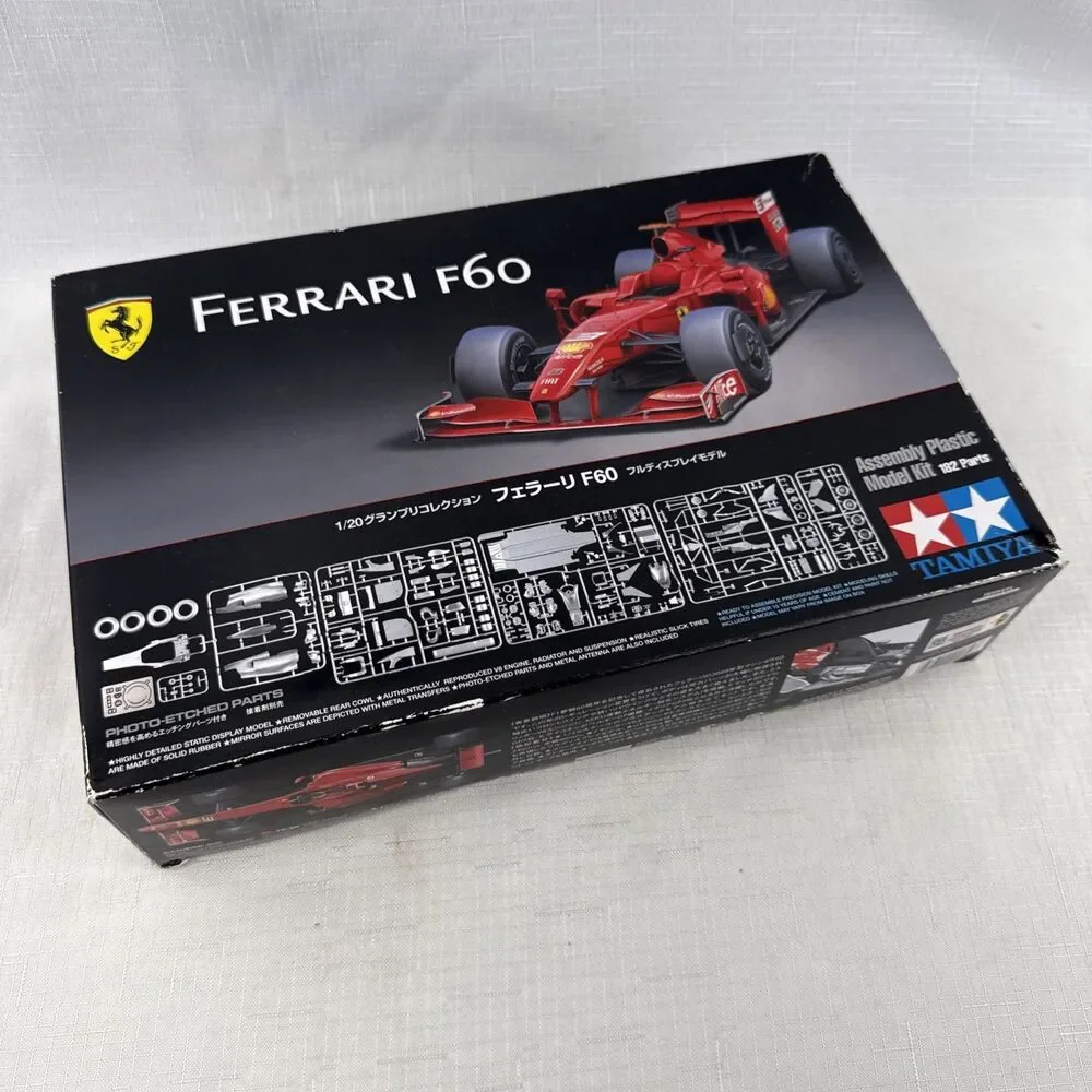 Tamiya 1:20 Ferrari F60 Model Kit Made in Japan